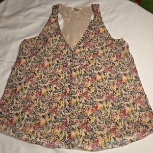 On The Road Floral Tank Top - Multicolor